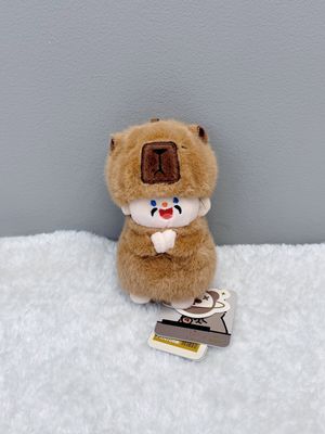 CAPYBARA卡皮巴拉 憨憨水豚挂件 佛系财神