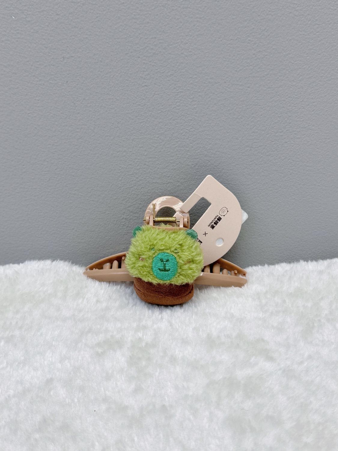 【新品】CAPYBARA卡皮巴拉 憨憨水豚 仙人掌发抓