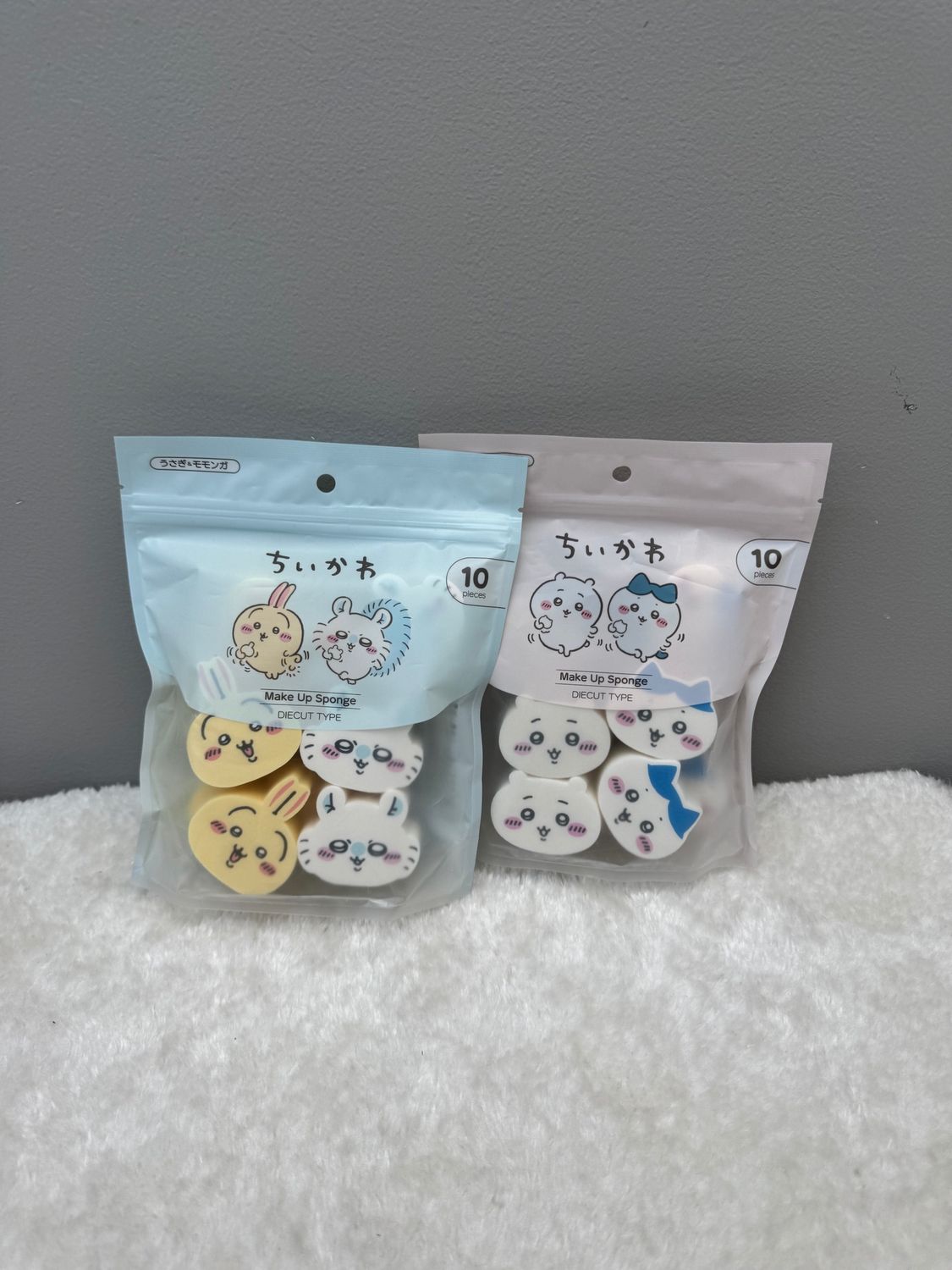 【新品】Chiikawa吉伊小八粉扑 10枚入