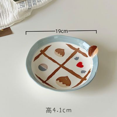 【人气现货】举个栗子陶瓷碗盘 4款选