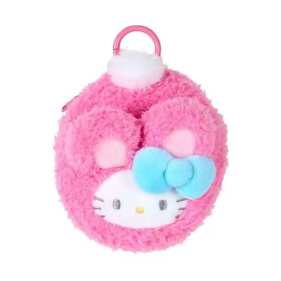 【新品上架】Sanrio三丽鸥复活节兔子系列毛绒包 HelloKitty / Hello Kitty Easter Bunny Seires Plush Coin Purse By SANRIO