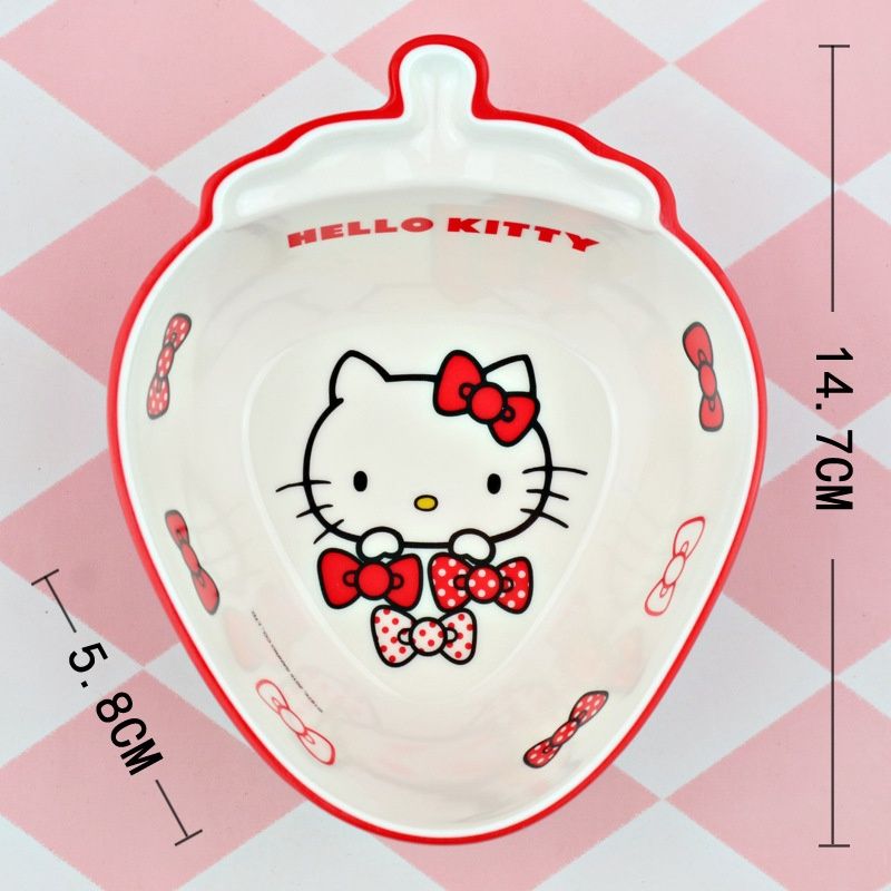 【人气现货】树脂餐具hello kitty密胺碗 5款选 / Hello Kitty Raisin Bowl （5 options）