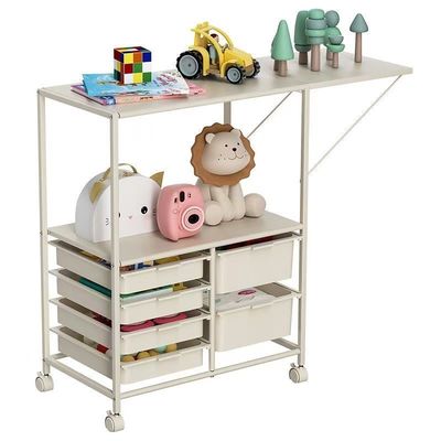【新品上架】奶油风折叠移动餐边柜