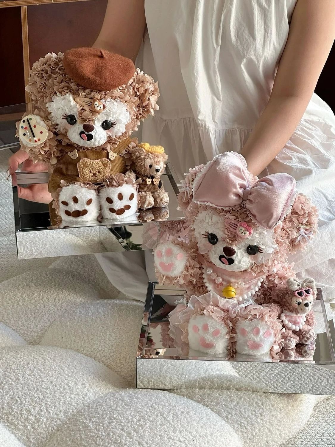 【新品上架】告白礼物迪士尼系列永生花摆件 玫玫/ Shellie May Preserved Flowers