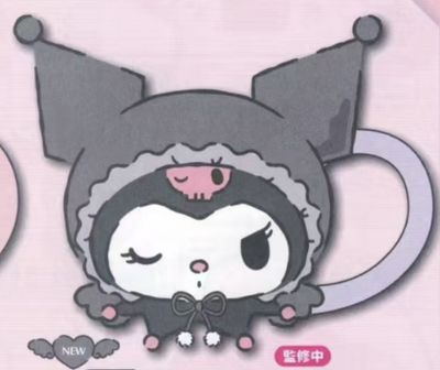 【不保单5月预定】Sanrio三丽鸥造型马克杯 库洛米Kuromi