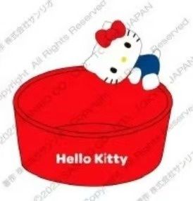 【不保单8月预订】Sanrio三丽鸥收纳篮 HelloKitty