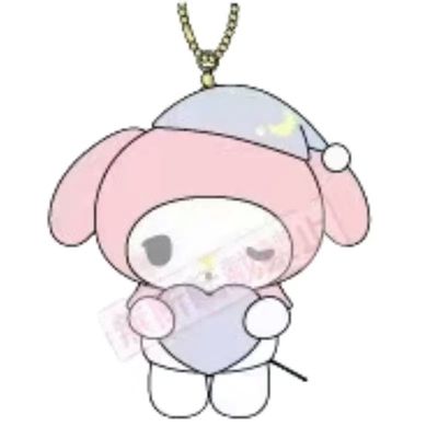 【不保单10月预订】Sanrio三丽鸥Crux甜梦睡衣挂件 美乐蒂Melody