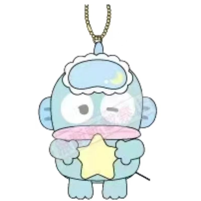 【不保单10月预订】Sanrio三丽鸥Crux甜梦睡衣挂件 小丑鱼 / 【Pre-order】Hangyodon Sweet dream Pajamas Series Keychain By SANRIO x CRUX