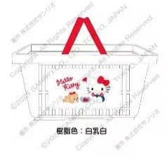【不保单8月预订】Sanrio三丽鸥手提篮 HelloKitty
