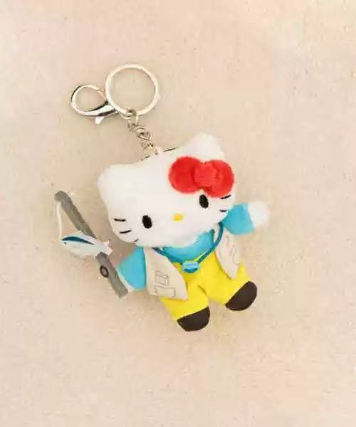 【新品上架】Sanrio三丽鸥HelloKitty X Me%挂件 钓鱼款 / Hello Kitty Me% Series Fishing Keychain By SANRIO x ME%