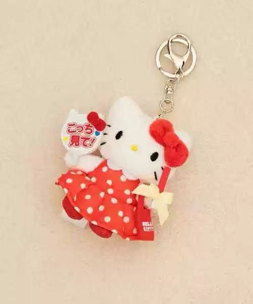 【新品上架】Sanrio三丽鸥HelloKitty X Me%挂件 红裙款