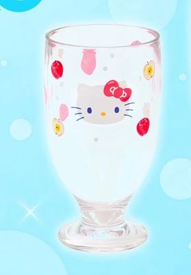 【新品上架】Sanrio三丽鸥水果系列树脂高脚杯 HelloKitty