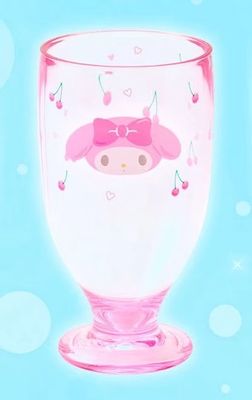 【不保单预订】Sanrio三丽鸥水果系列树脂高脚杯 美乐蒂Melody