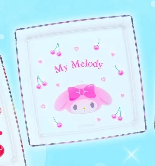 【新品上架】Sanrio三丽鸥水果系列树脂方盘 美乐蒂Melody