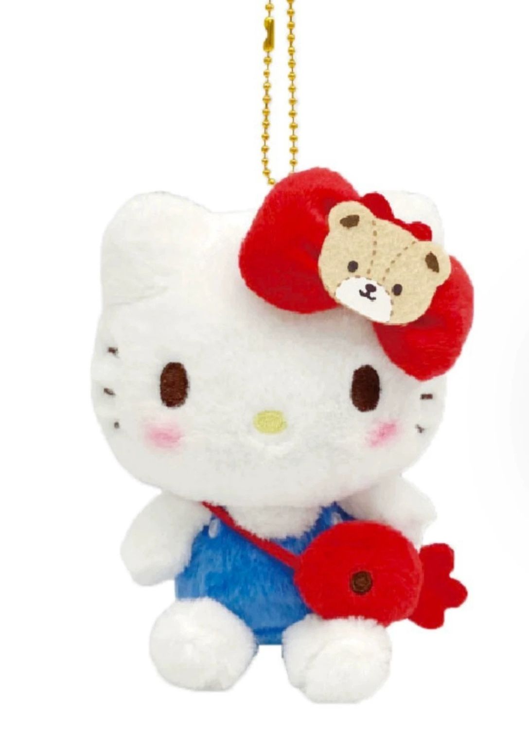 【不保单9月预订】Sanrio三丽鸥好朋友系列挂件 小熊HelloKitty