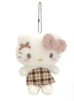 【不保单9月预订】Sanrio三丽鸥好朋友系列挂件 摩卡格子HelloKitty