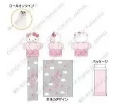 【不保单9月预订】Sanrio三丽鸥长条润唇膏 HelloKitty