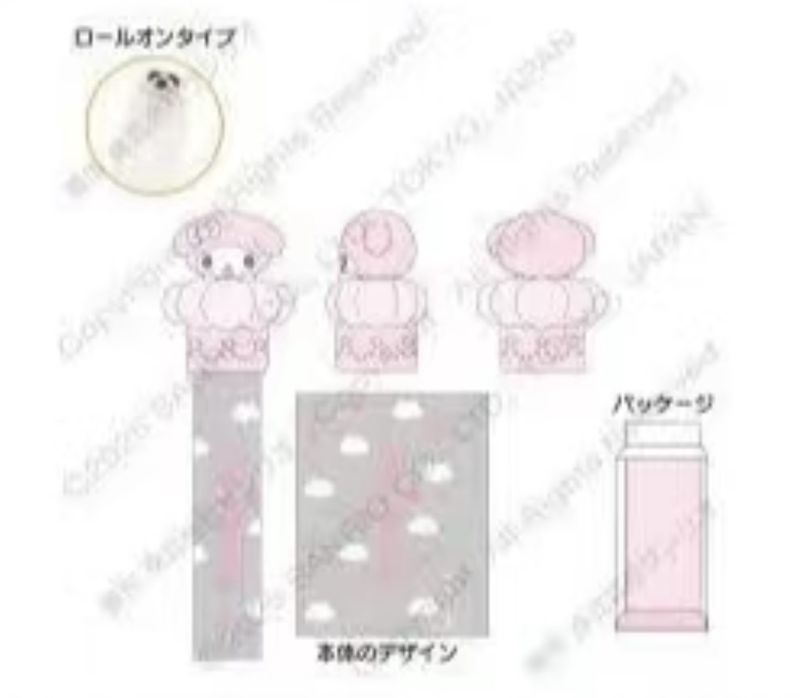 My Melody Roll-On Nail Oil