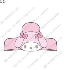 【新品上架】Sanrio三丽鸥毛绒抓夹 美乐蒂Melody/ Hair Clip By SANRIO