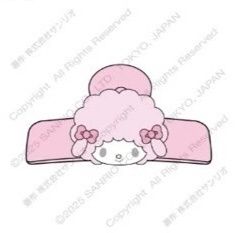 【新品上架】Sanrio三丽鸥毛绒抓夹 小羊Piano/ Hair Clip Piano By SANRIO
