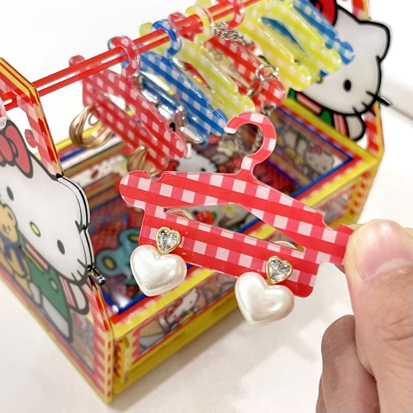【新品上架】亚克力kitty首饰盒+9衣架