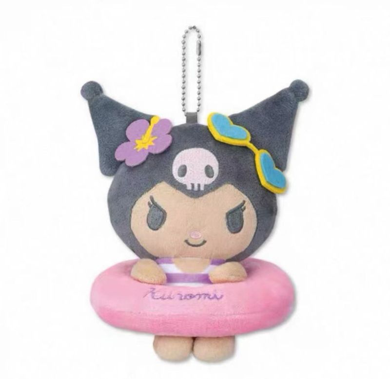 Kuromi Swimming Ring Charm by Sanrio