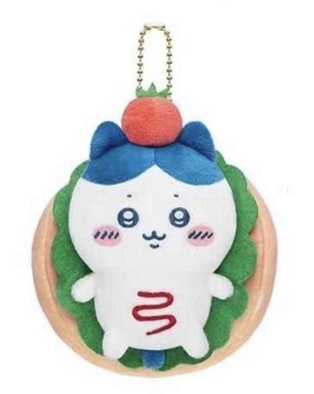Chiikawa Hachiware Bread Series Sandwich Plush Charm