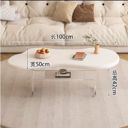 【预订】奶油白云朵茶几 / Cream White Cloud Coffee Table