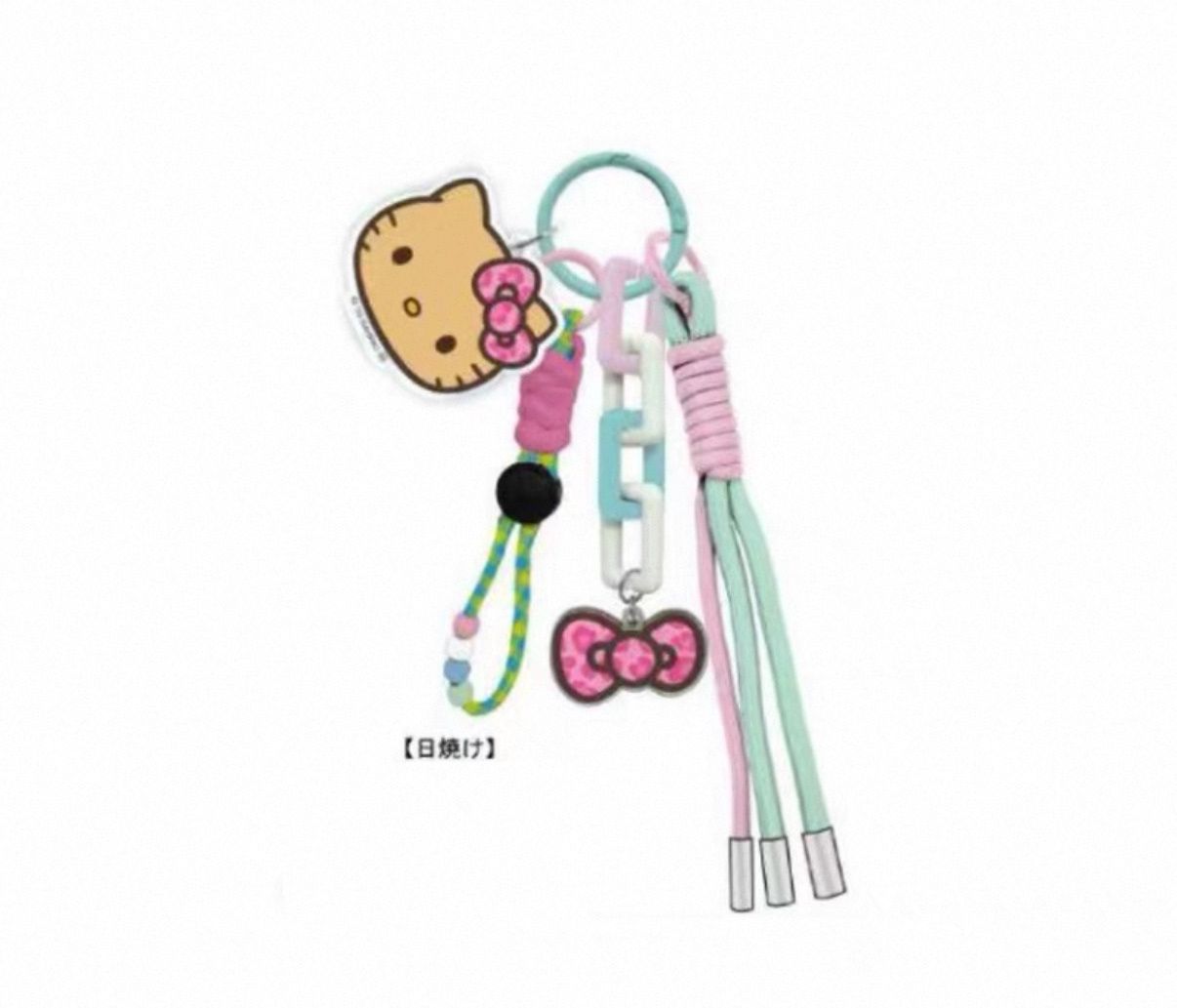 【不保单9月预售】Sanrio三丽鸥HelloKitty系列钥匙扣 彩色