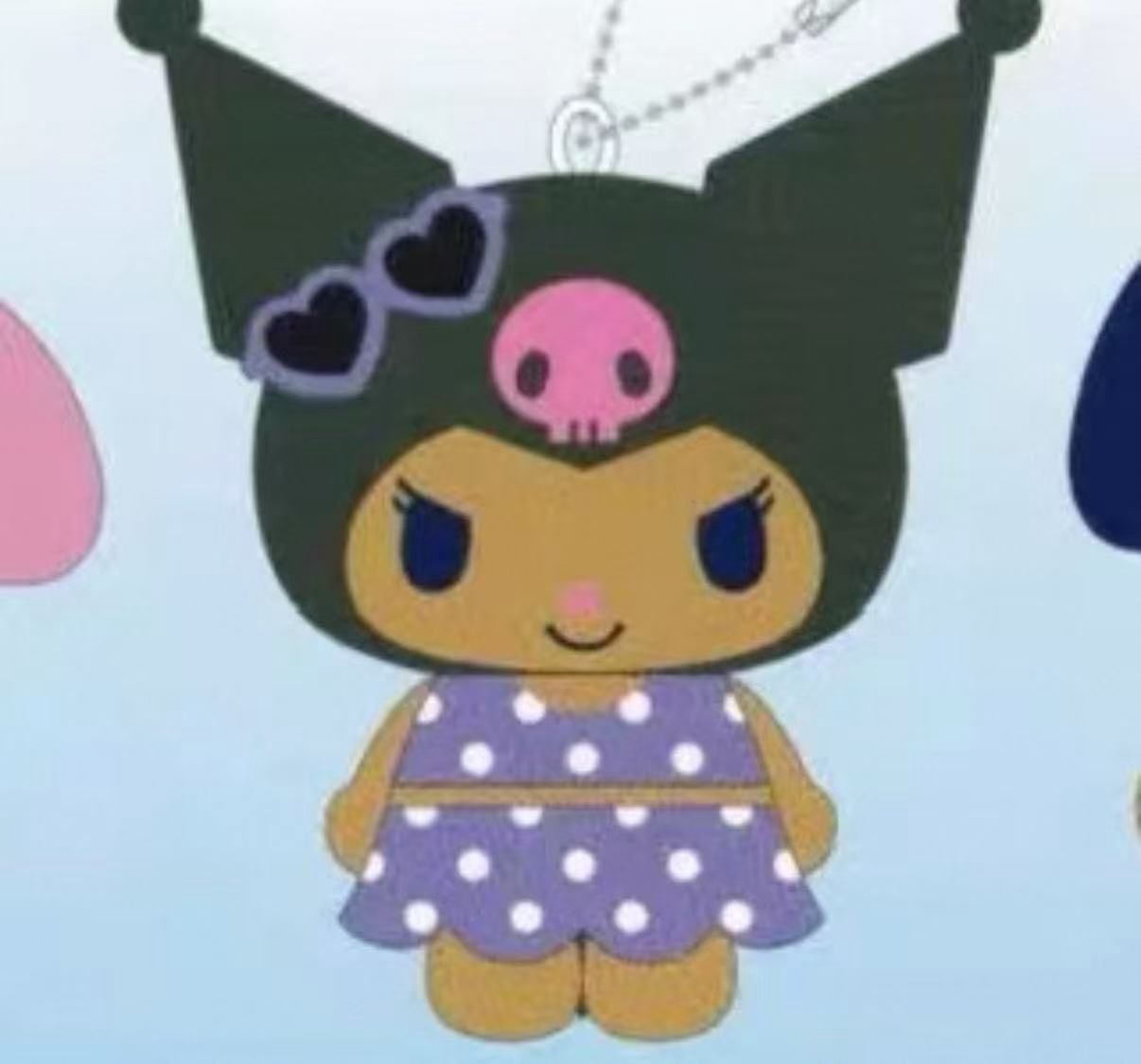【不保单9月预售】Sanrio三丽鸥夏威夷黑皮系列挂件 Kuromi