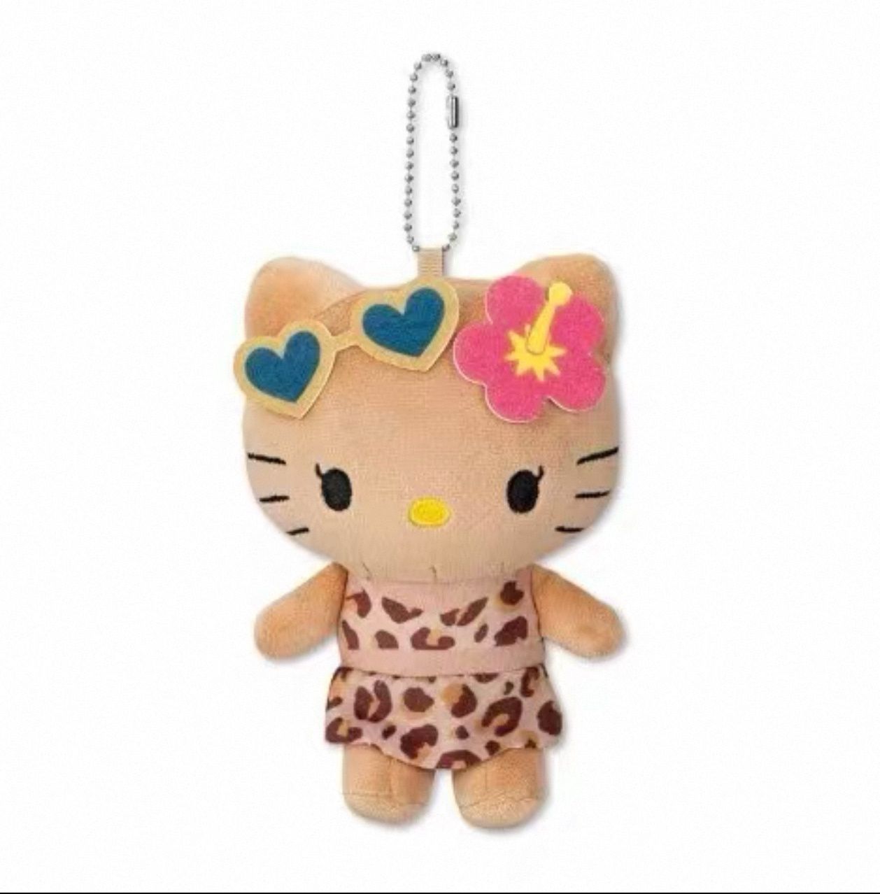 【不保单9月预售】Sanrio三丽鸥 X Avail夏威夷黑皮Hello Kitty挂件 棕色比基尼