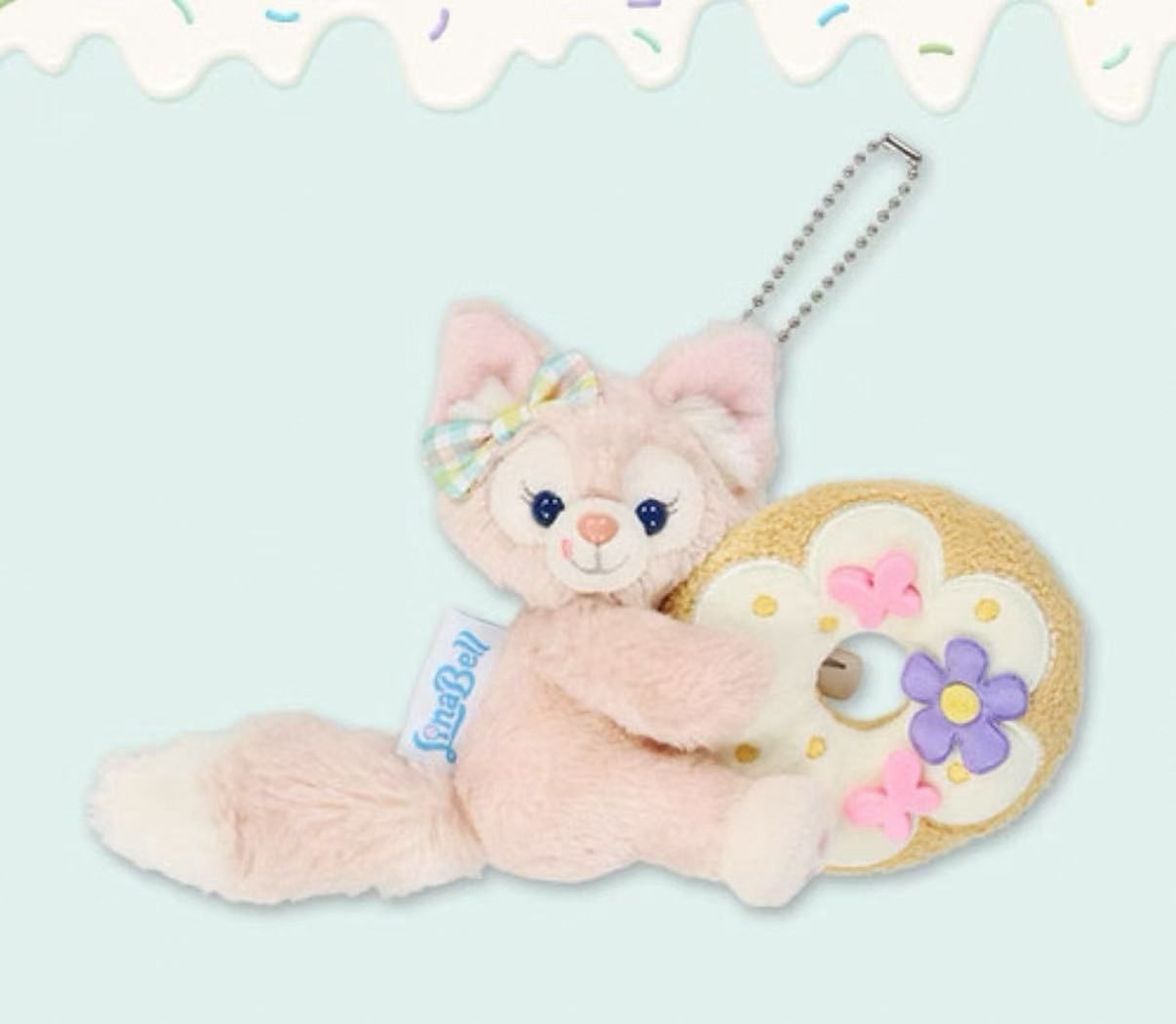 【新品上架】东迪夏日甜甜圈系列挂件 玲娜贝儿ummer Donut Series Keychain By TDL