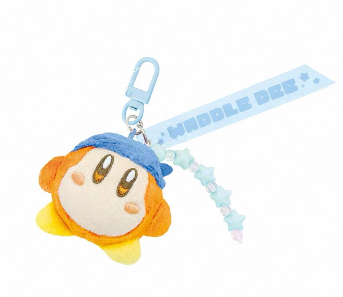 【新品上架】星之卡比系列回弹捏捏钥匙扣 瓦豆迪蓝帽子 / Waddle Dee Blue Hat Squishy Keychain