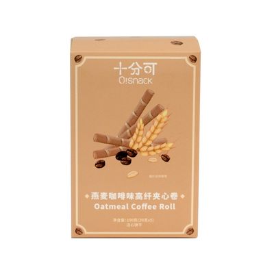 十分可燕麦咖啡味高纤夹心卷/Oisnack Oatmeal Coffee Rolls