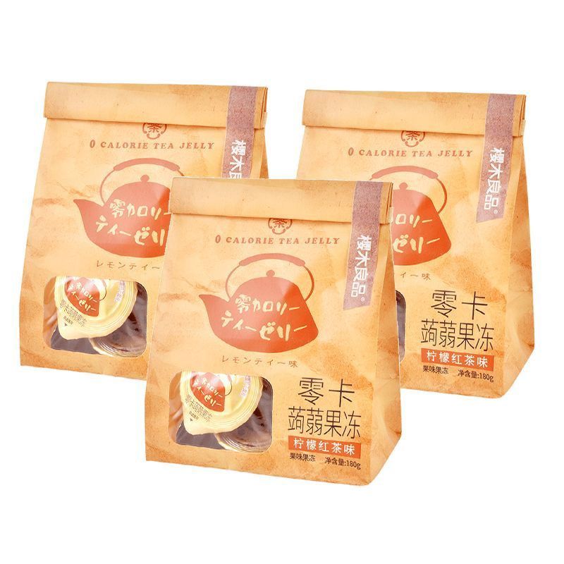 樱木良品零卡蒟蒻果冻（柠檬红茶味）Konjac Jelly Lemon Black Tea Flavour