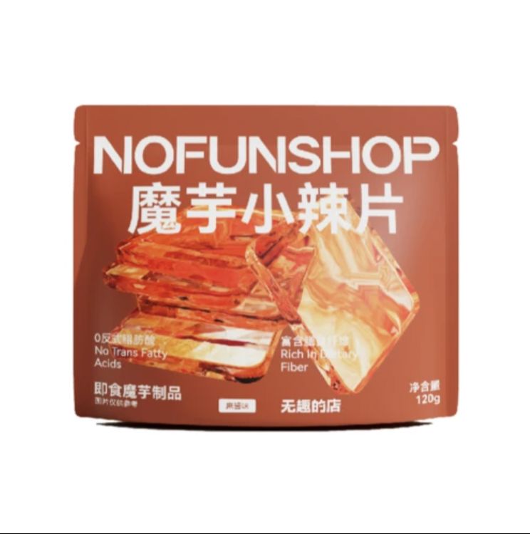 魔芋小辣片(麻酱味) Nofunshop Konjac Spicy Slices