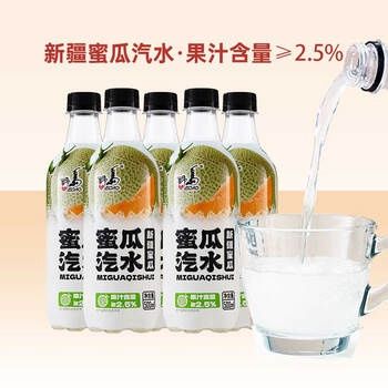 野岛蜜瓜汽水 500ml/ Honey Melon Pops