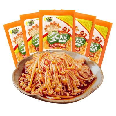 冬盛金针菇（香辣味）Flammulina (Spicy flavor)