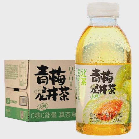 让茶青梅龙井茶饮料（无糖）Tea drink (Green plum longjing tea flavor)