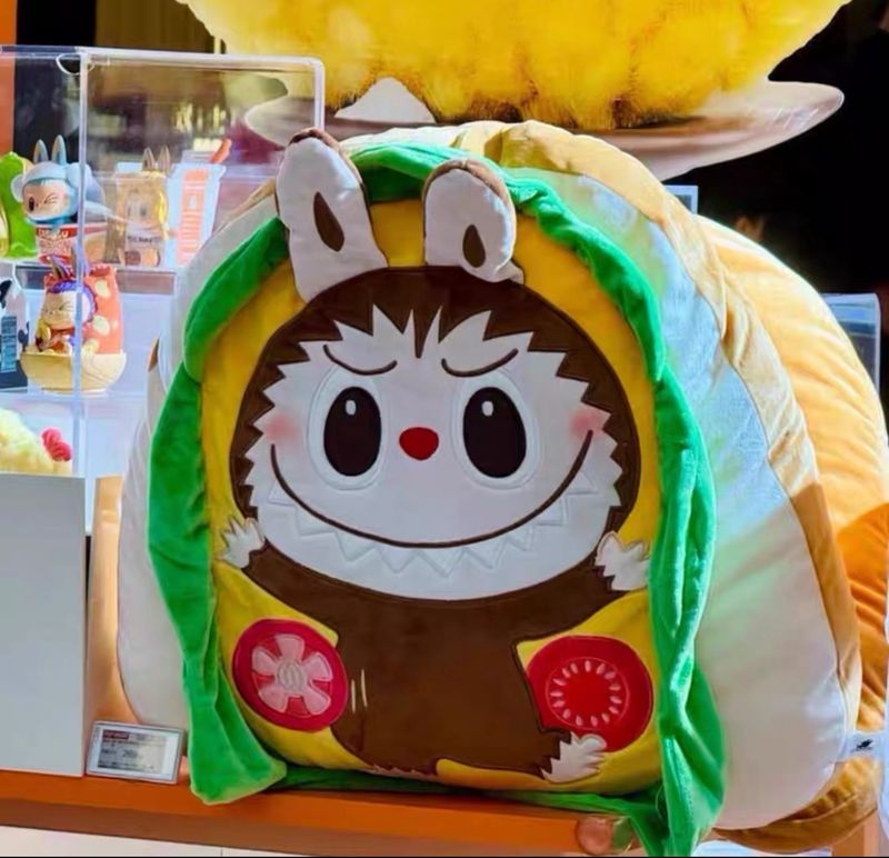 POP MART The Monsters LABUBU Wacky Mart Series Sandwich Plush Pillow