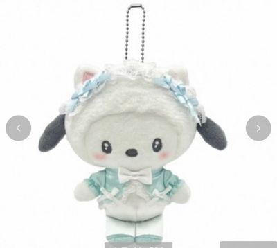【新品上架】Sanrio三丽鸥 X Avail 白猫系列挂件 帕恰狗 / Pochacco White Cat Series Charm By SANRIO x AVAIL