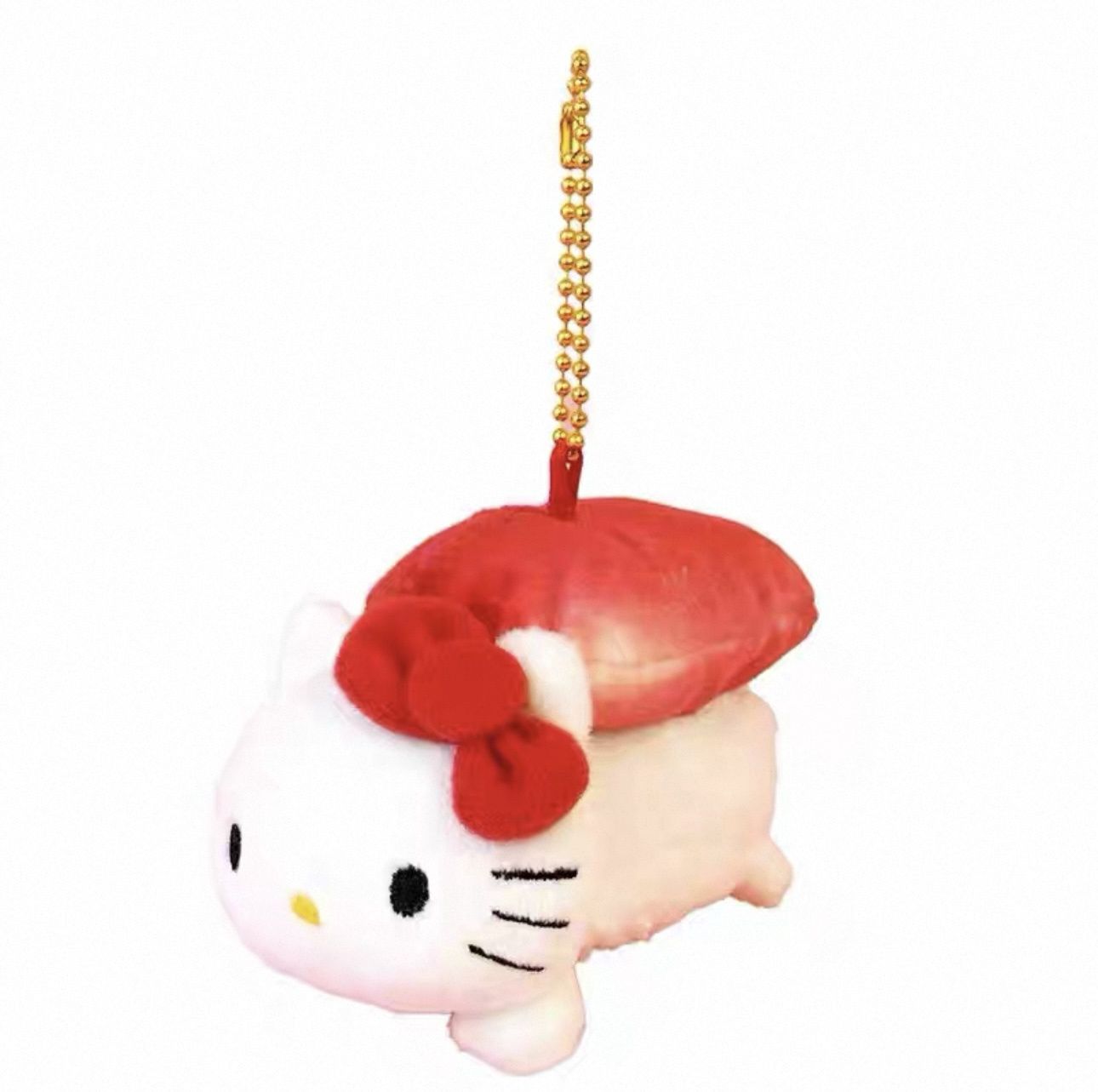 【不保单预售】Sanrio三丽鸥寿司系列挂件 吞拿鱼Hello Kitty / 【Pre-order】Hello Kitty Sushi Series Tuna Keychain By SANRIO