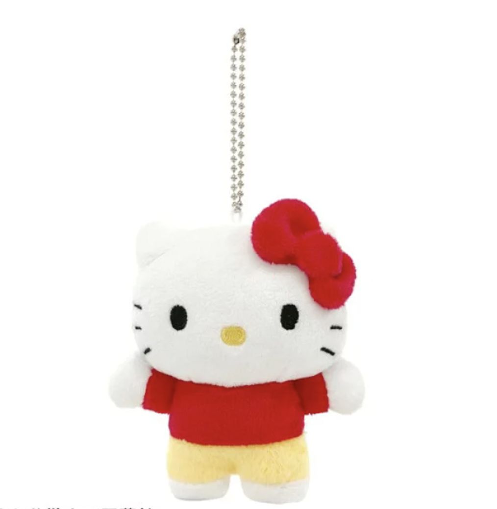 【在途现货】Sanrio三丽鸥x蜡笔小新系列挂件 蜡笔小新服装Hello Kitty / 【Pre-order】Hello Kitty x Shin-Chan Series Shin-chan Apparel Charm By SANRIO