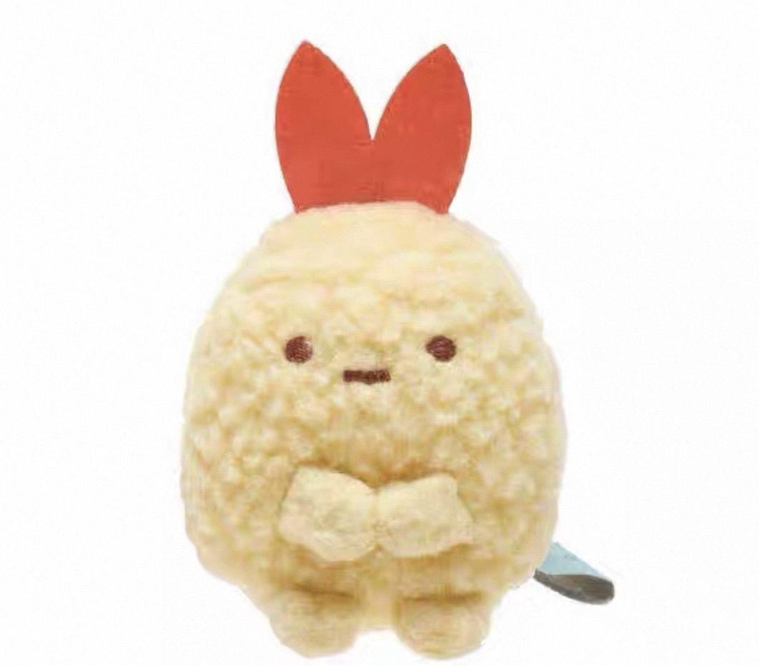 【预订】San-X角落生物炸虾系列s号公仔 / 【Pre-order】Sumikko Tempura Series S Size Plush By SAN-X