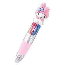 【预订】Sanrio三丽鸥文具四色圆珠笔 美乐蒂 / 【Pre-order】Melody 4-Color Ballpoint Pen By SANRIO