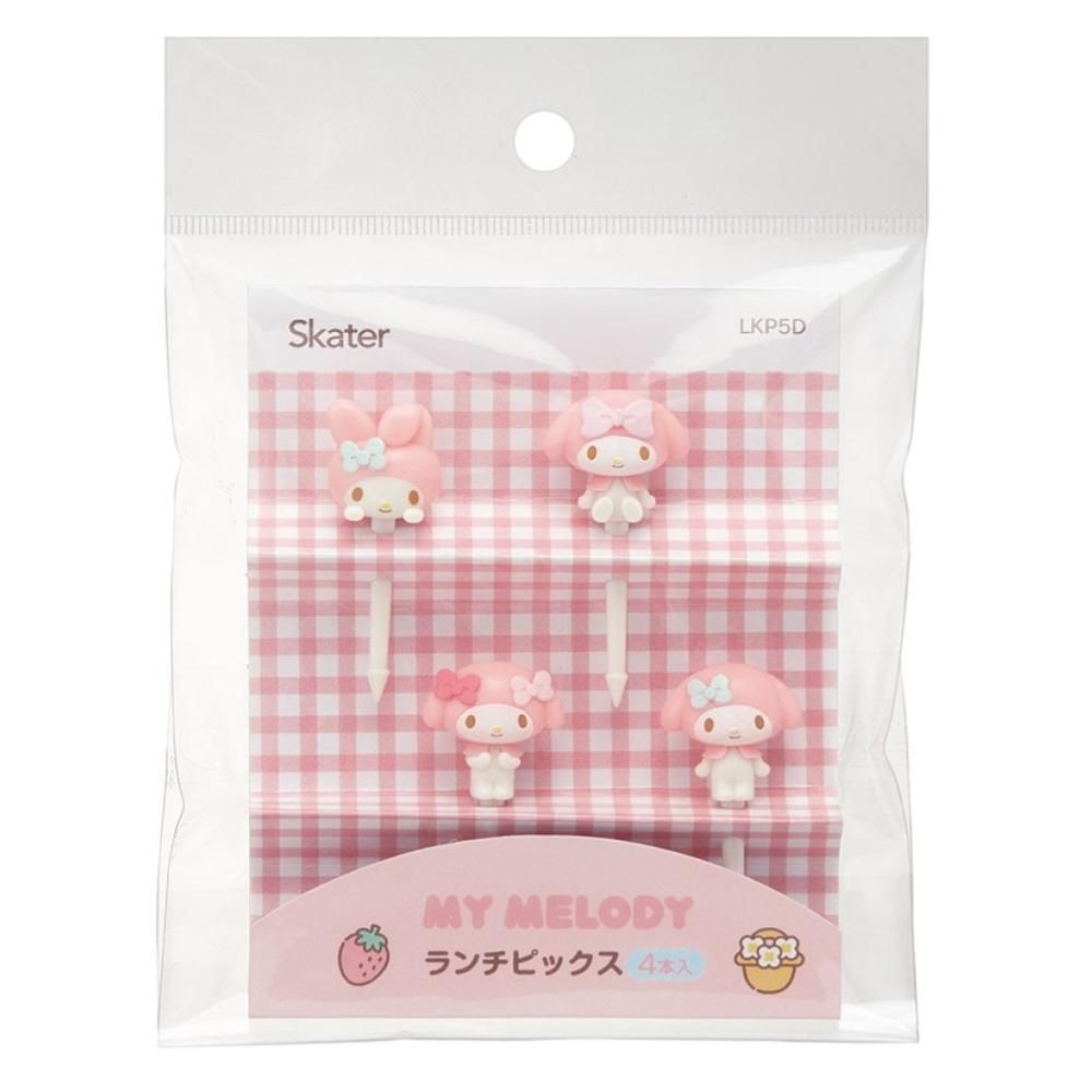 【在途现货】Sanrio三丽鸥便当水果叉 美乐蒂 / 【Pre-order】Melody Bento Fruit Pick By SANRIO