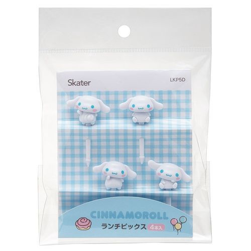 【预订】Sanrio三丽鸥便当水果叉 玉桂狗 / 【Pre-order】Cinnamoroll Bento Fruit Pick By SANRIO
