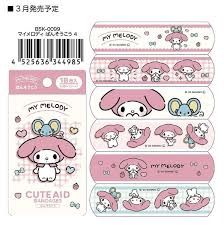 【在途现货】Sanrio三丽鸥创口贴 美乐蒂 / 【Pre-order】Melody Band-aid By SANRIO