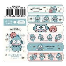 【在途现货】Sanrio三丽鸥创口贴 小丑鱼 / 【Pre-order】Hangyodon Band-aid By SANRIO