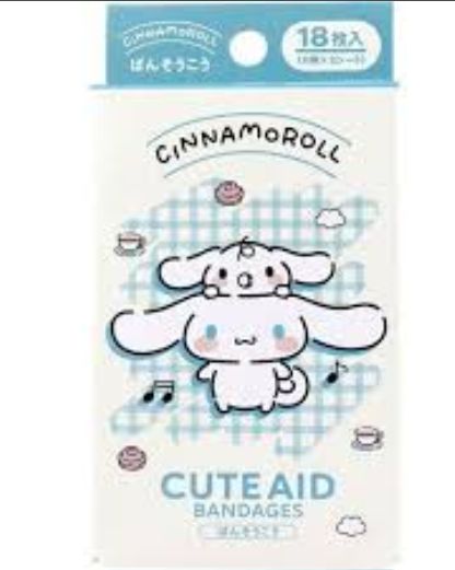 【新品上架】Sanrio三丽鸥创口贴 玉桂狗 / Cinnamoroll Band-aid By SANRIO